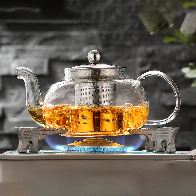 Dispenser Coffee And Tea - 600/800ml szkło odporne na ciepło czajniczek