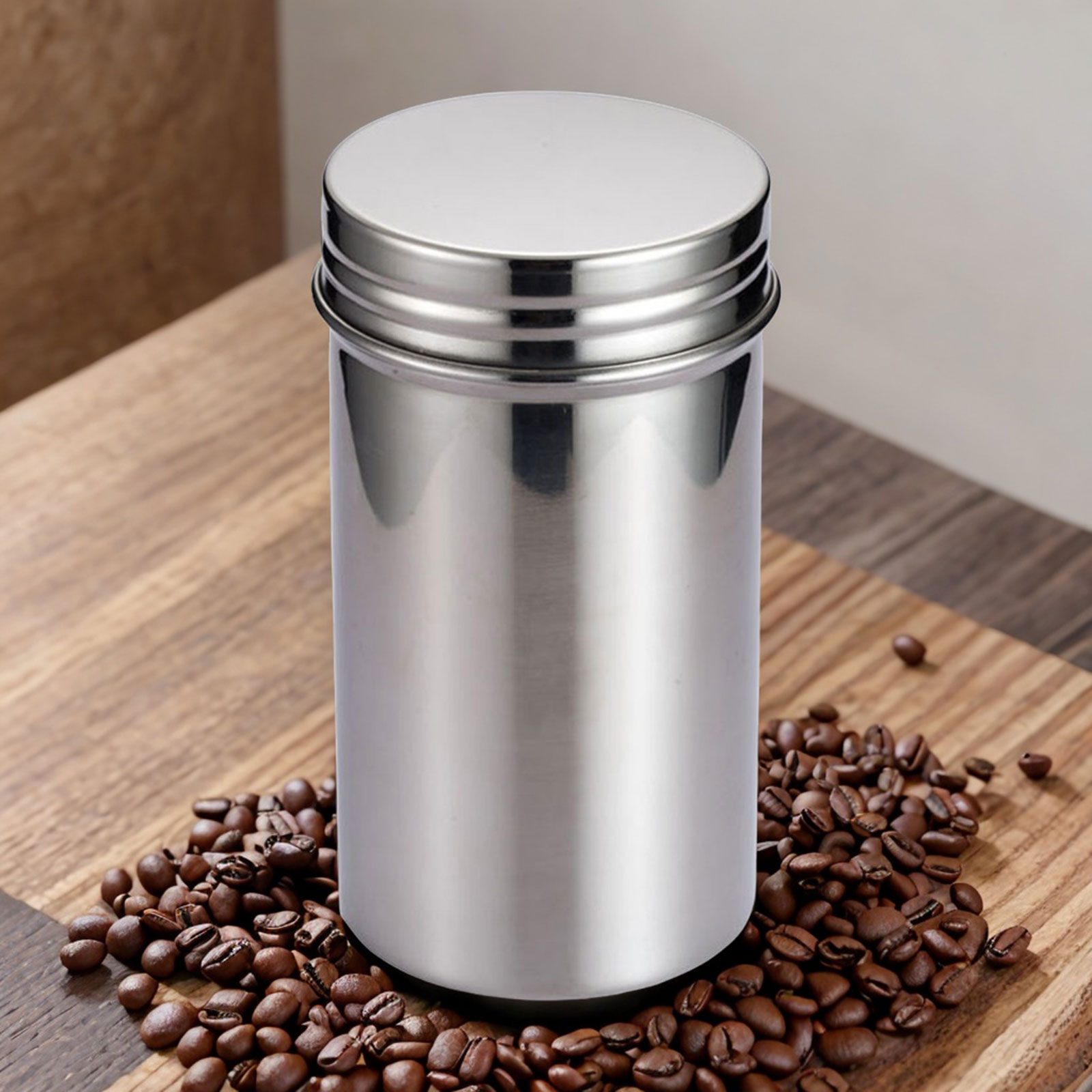 Coffee Tea Leaf And Bean - 304 ze stali nierdzewnej zamknięty pojemnik