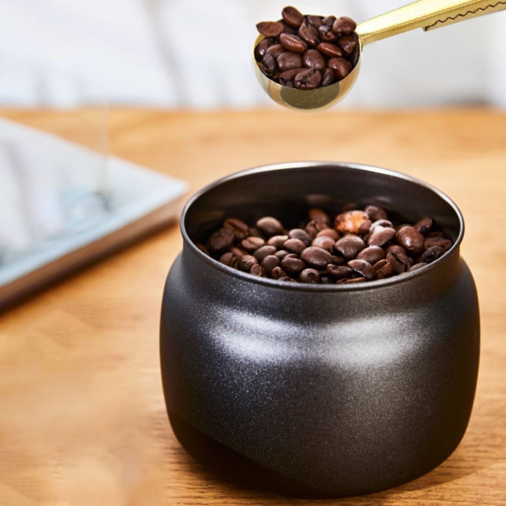 Dispenser Coffee And Tea - Pojemnik próżniowy na ziarna kawy ze