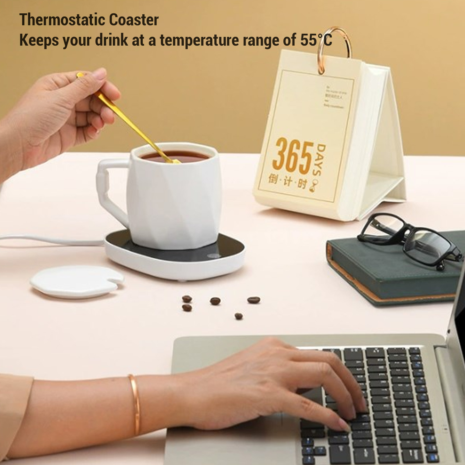 Coffee Tea Warmer - Podgrzewacz do kubków 16W Niski pobór