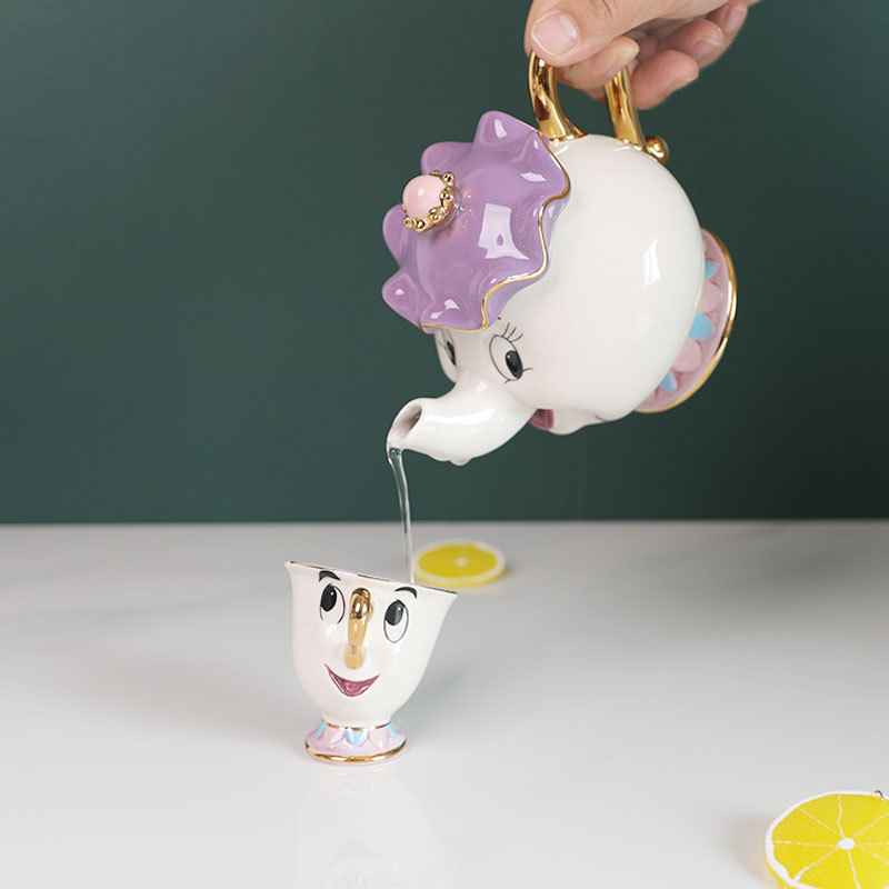 Coffee Tea Jar Set - Dostępne Czajniki Urocze Kreskówkowe Piękna i