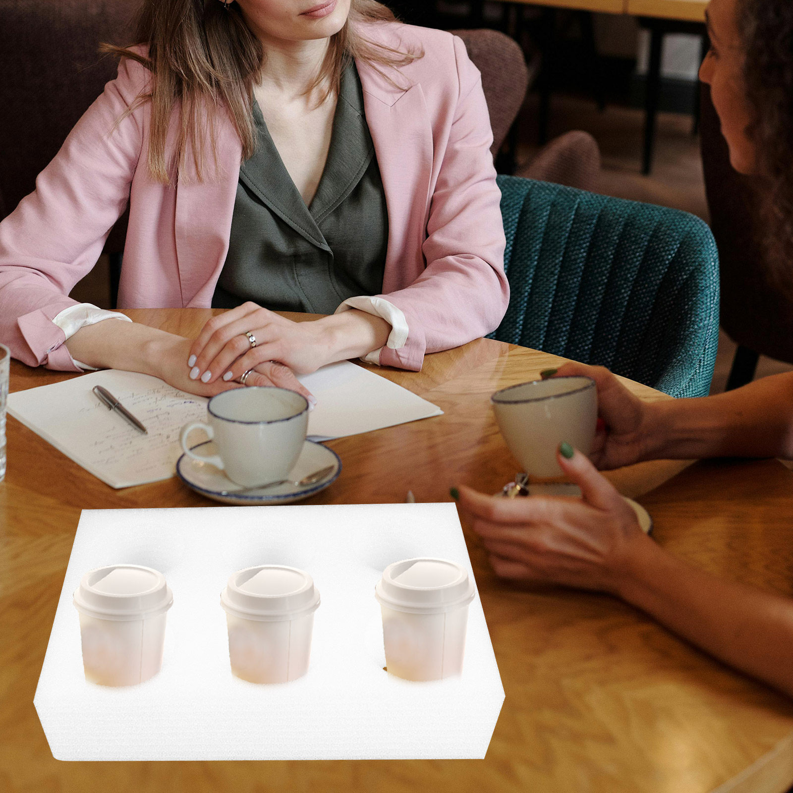 Coffee Tea Holder - 2 szt. Podstawka na napoje z