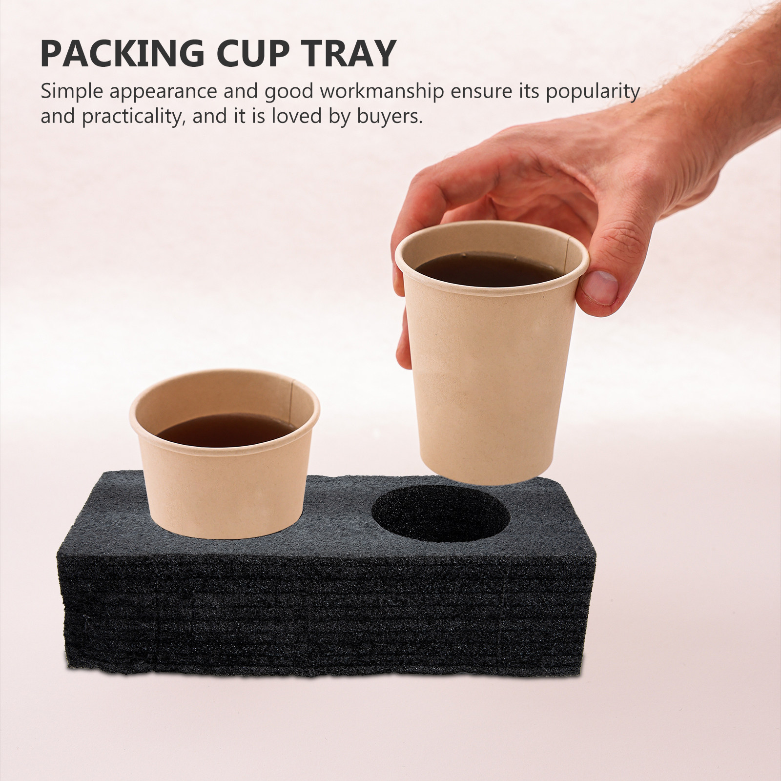 Coffee Tea Holder - 2 szt. Wysokiej jakości tacka do