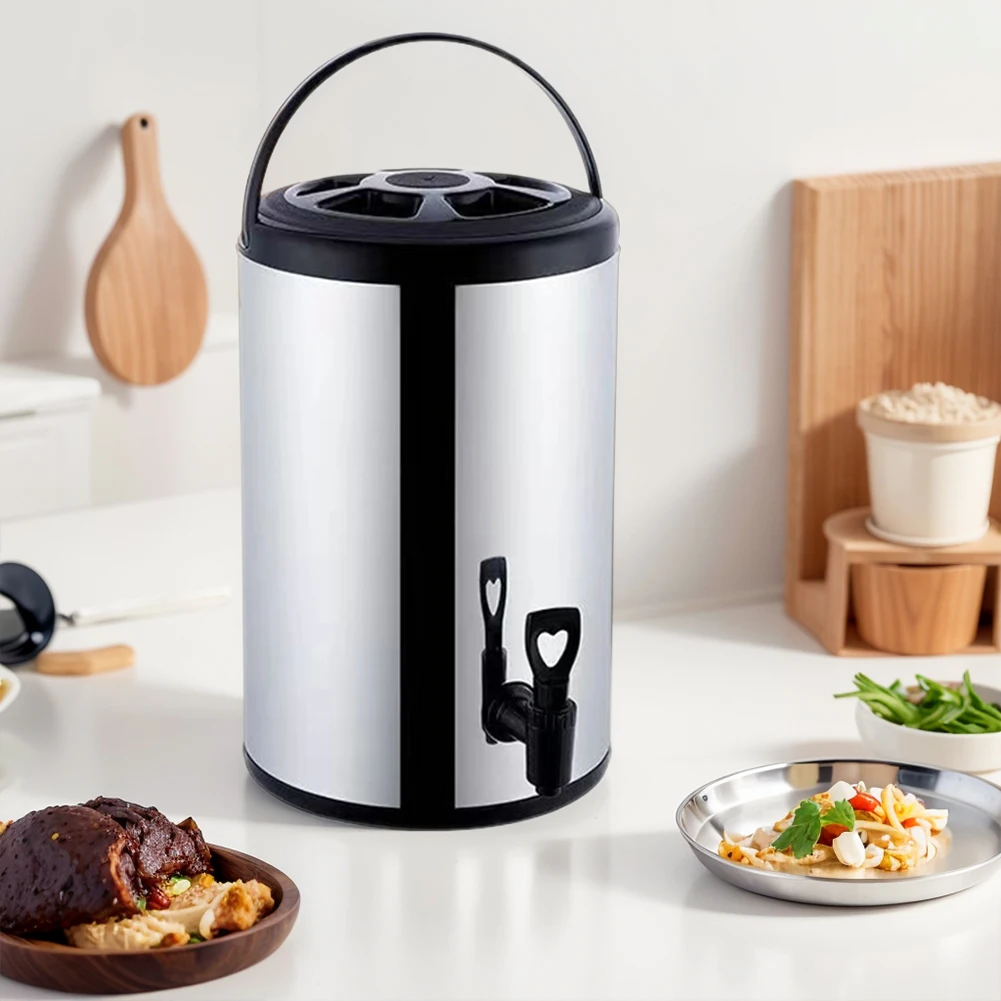 Dispenser Coffee And Tea - Dwuwarstwowy izolowany pojemnik ze stali nierdzewnej