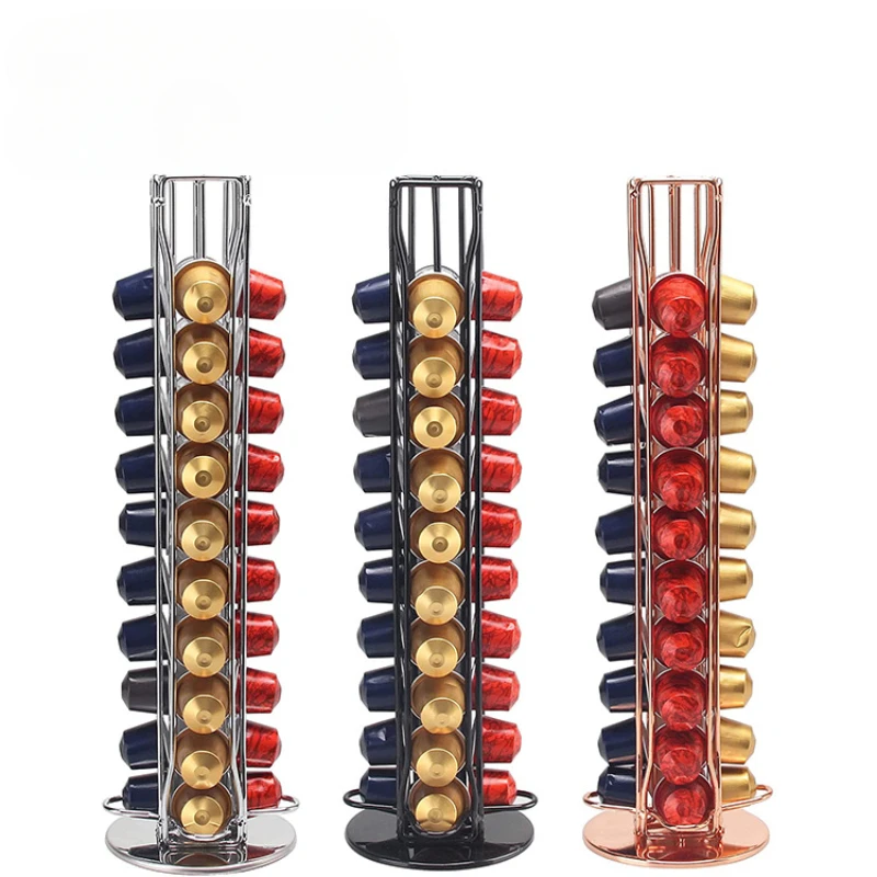 Coffee Tea Holder - 1PC 40 kapsułek z kawą Nespresso