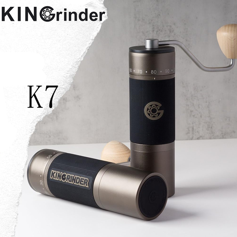 Burr Hand Grinder - Ręczny młynek do kawy Kingrinder K7,