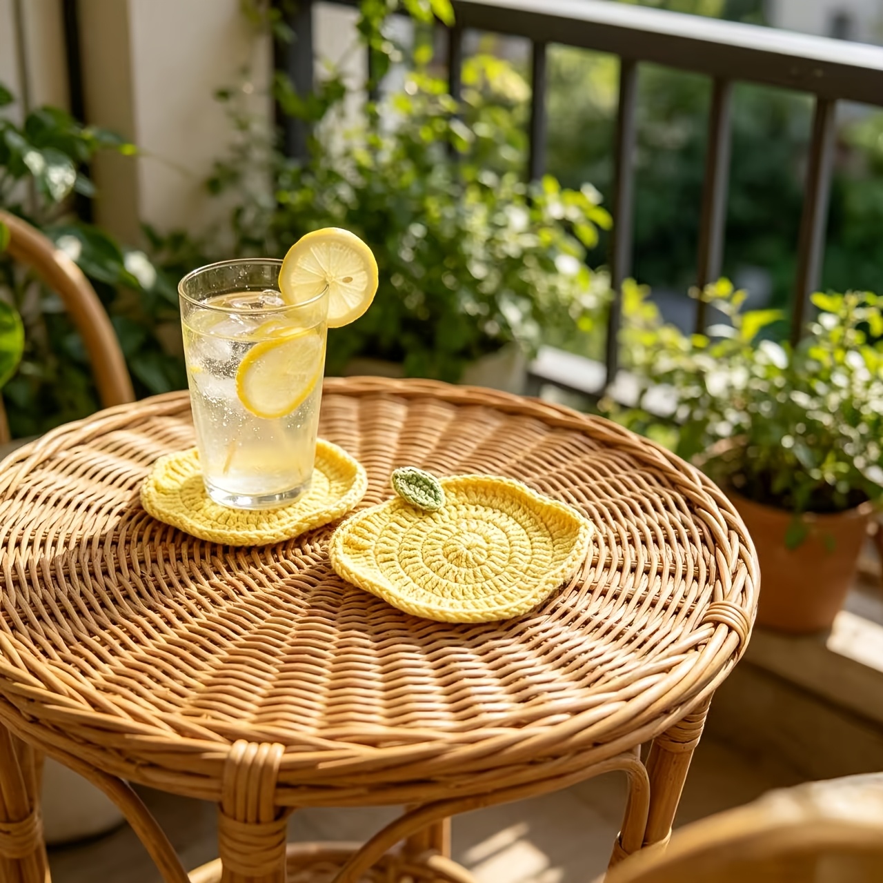 Coffee Tea Station - Ręcznie wykonana podkładka pod kubek z