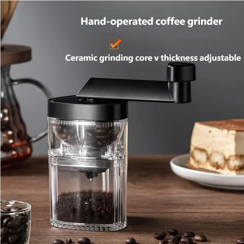 Burr Hand Grinder - Ceramiczny ręczny młynek do kawy z