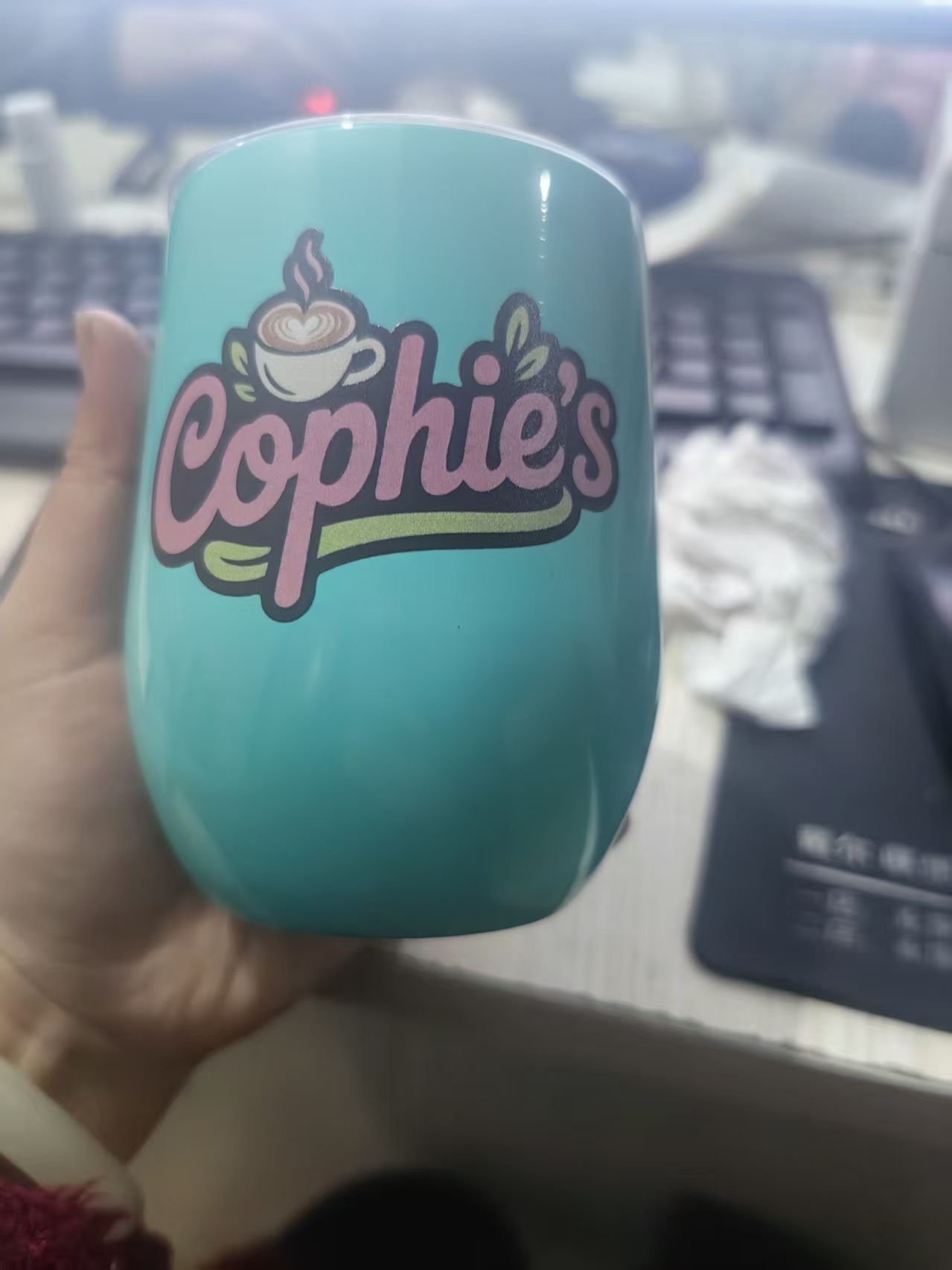 Coffee Tea Bottle - Kubek na jajko 350 ml Kubek
