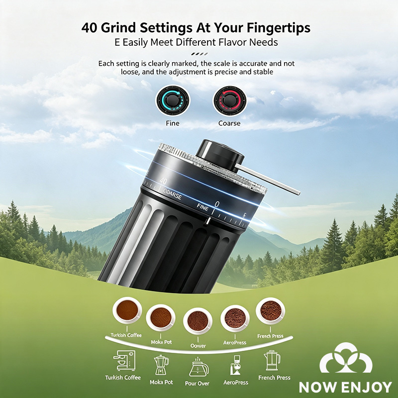 TERAZ CIESZ SIĘ RĘCZNYM MŁYNKI – Burr Hand Grinder recenzja i cena