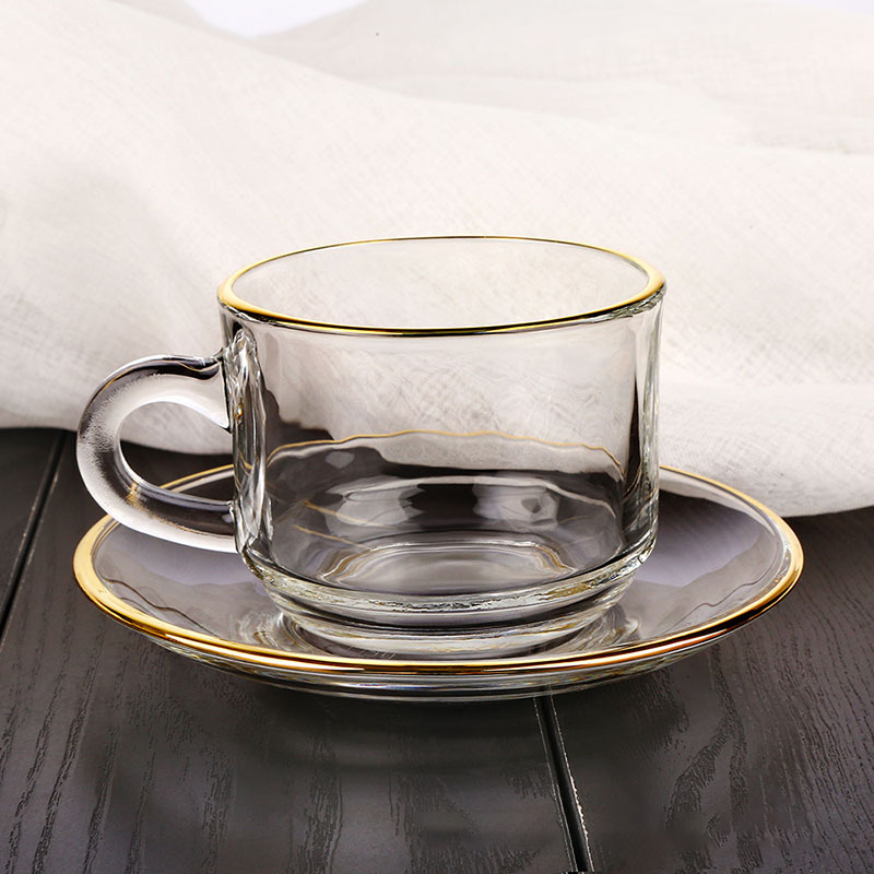 Szklane filiżanki do kawy ze z – Espresso Cup Saucer recenzja i cena