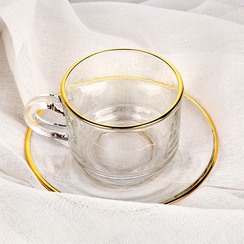 Szklane filiżanki do kawy ze z – Espresso Cup Saucer recenzja i cena