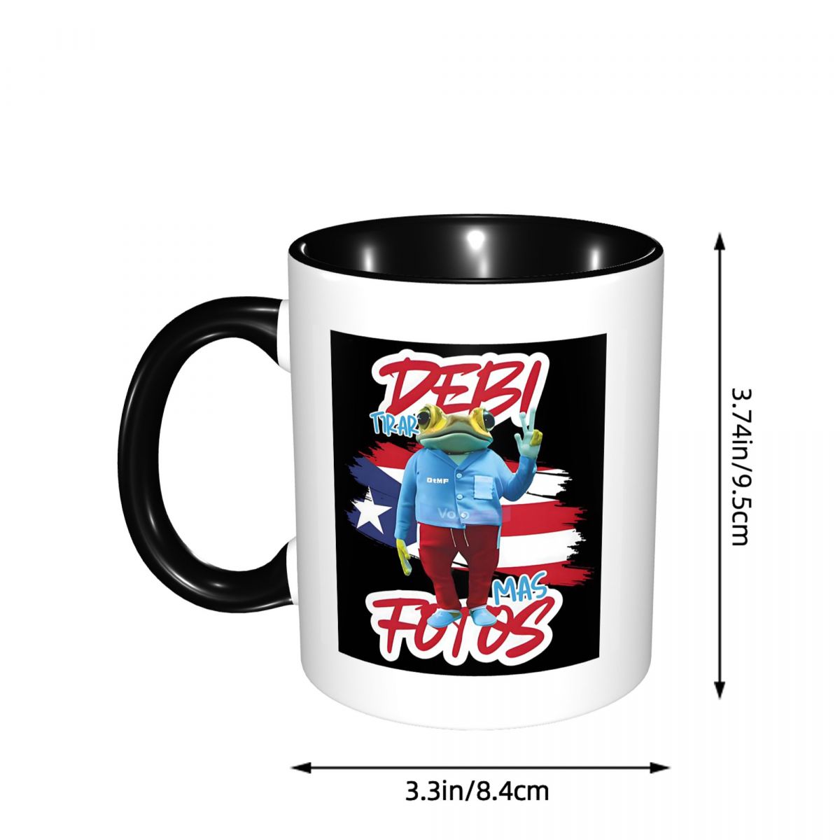Kubek Bad Bunny DTMF Debi Tira – Coffee Tea Cup Foto recenzja i cena