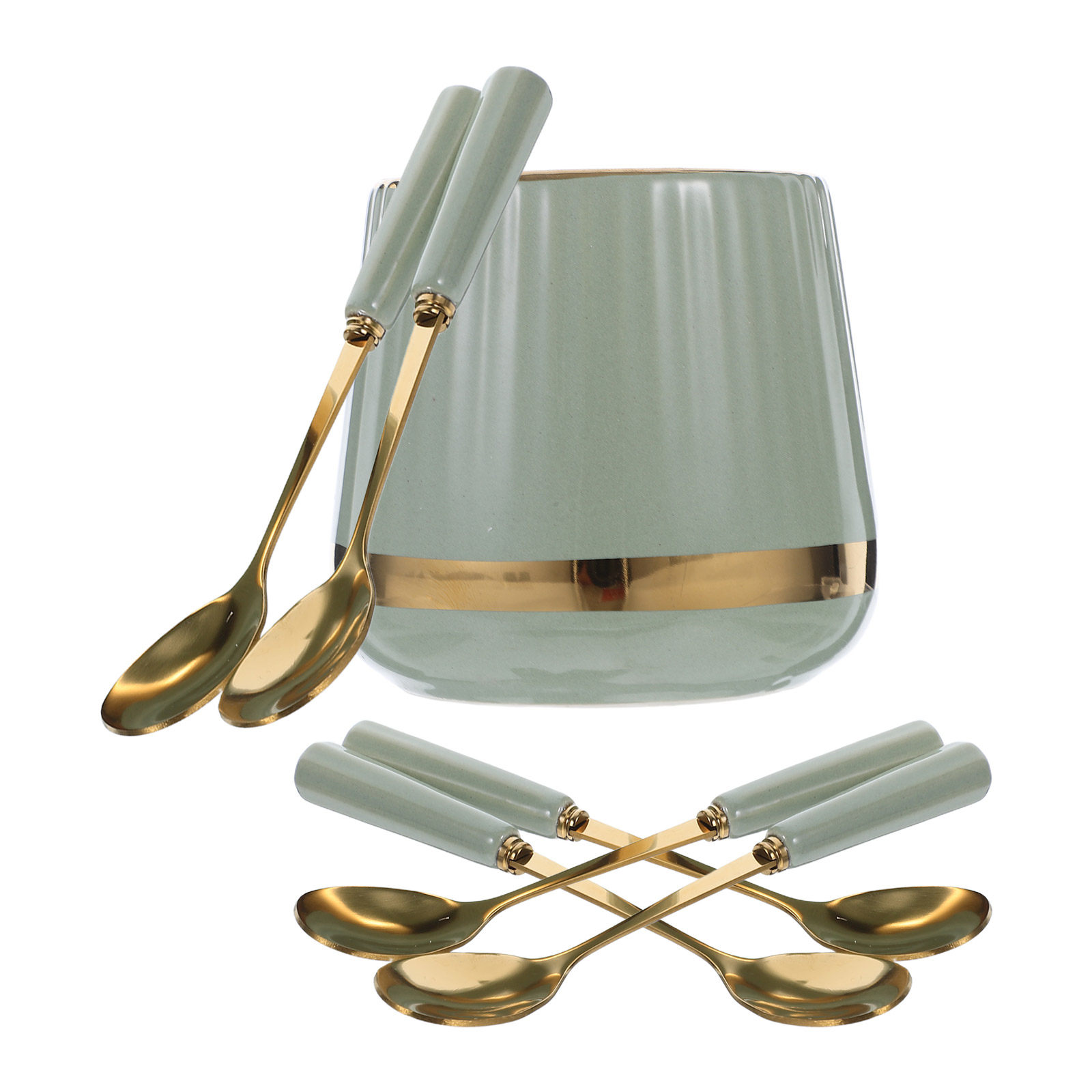 7-częściowy zestaw łyżeczek do – Coffee Tea Jar Set recenzja i cena