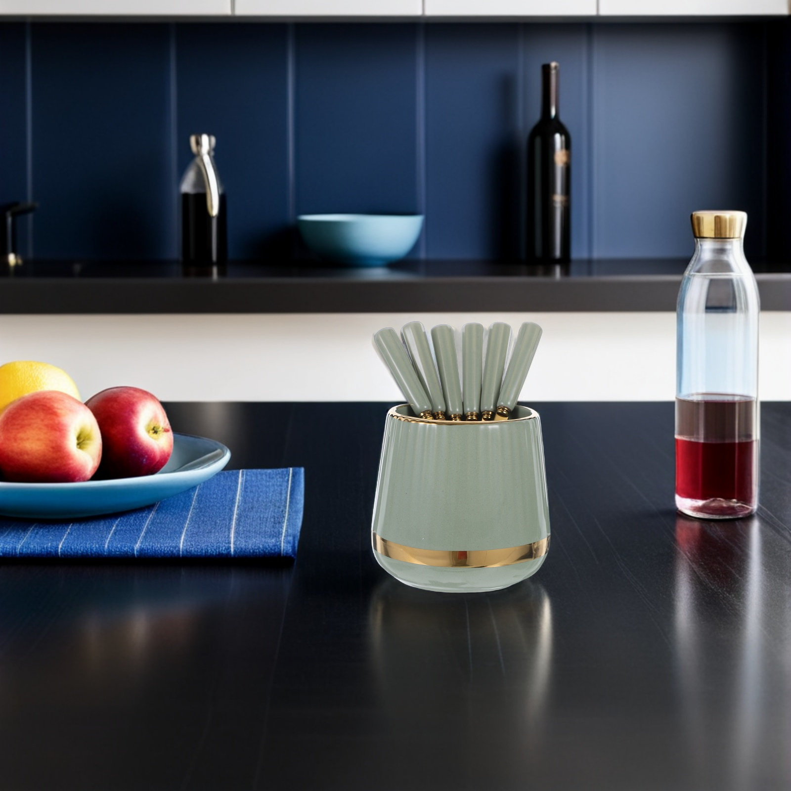7-częściowy zestaw łyżeczek do – Coffee Tea Jar Set recenzja i cena