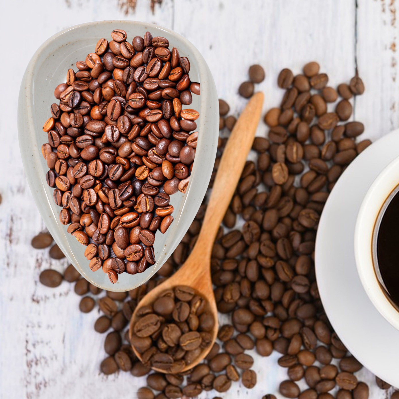 Ceramiczna taca dozująca ziarn – Coffee Tea Leaf And Bean recenzja i cena