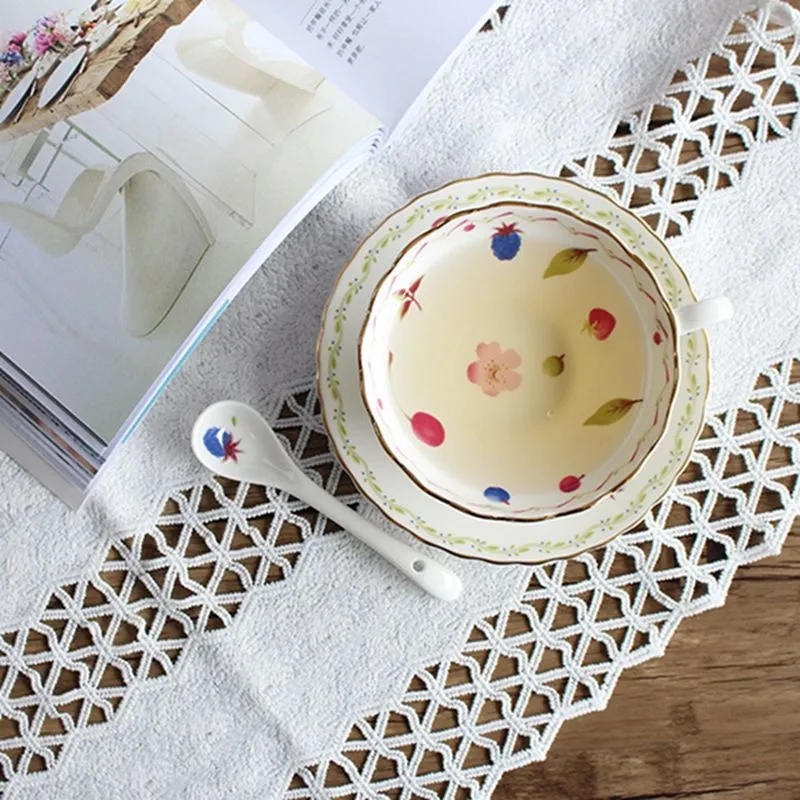 Ceramiczny zestaw filiżanek do – Espresso Cup Saucer recenzja i cena