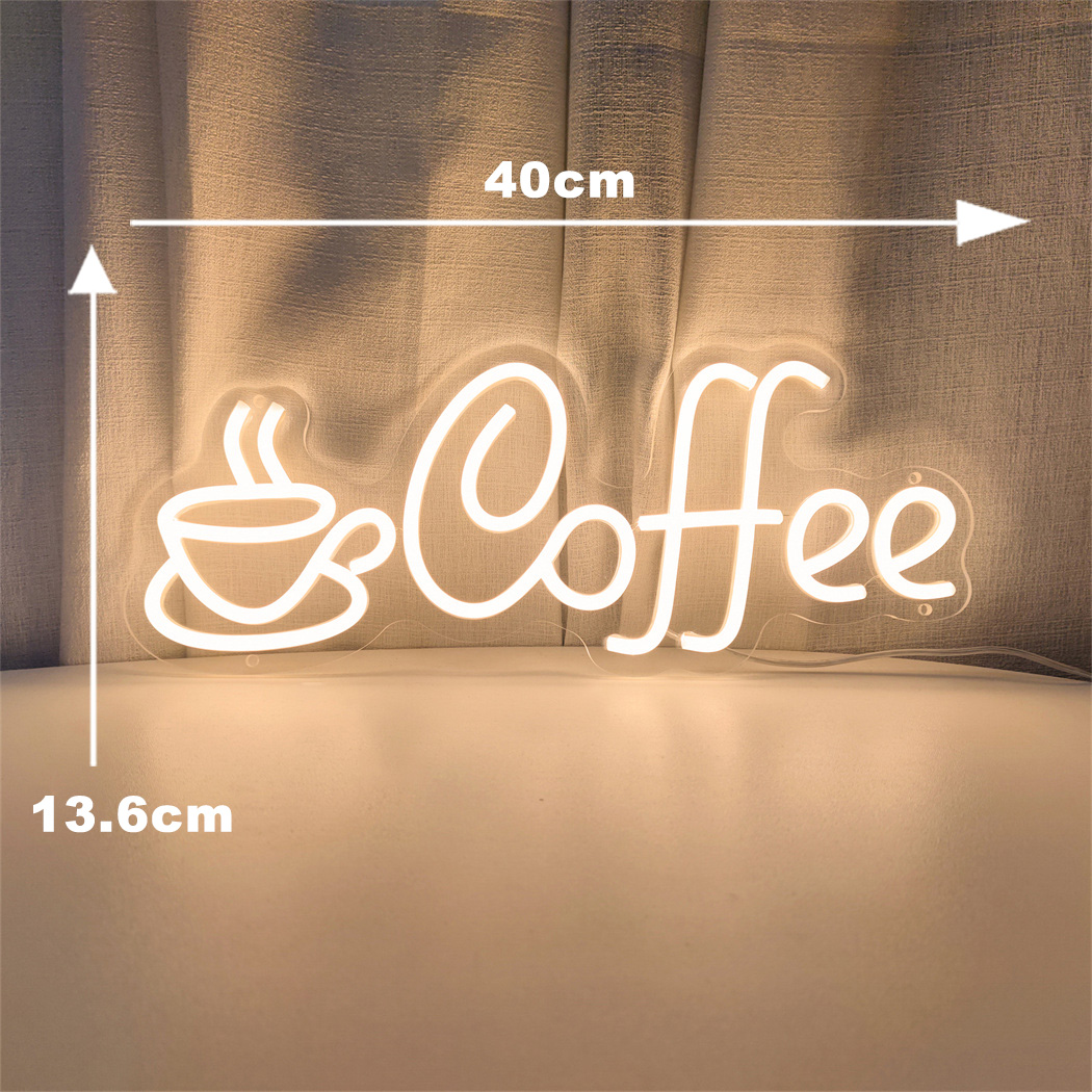 LED Coffee Neon Sign USB Power – Coffee Tea Neon Sign recenzja i cena