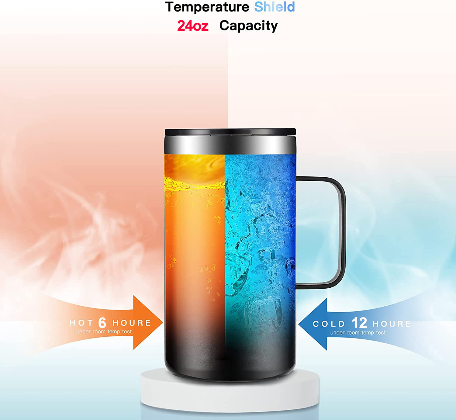 680ml kubek termiczny ze stali – Coffee Tea Warmer recenzja i cena