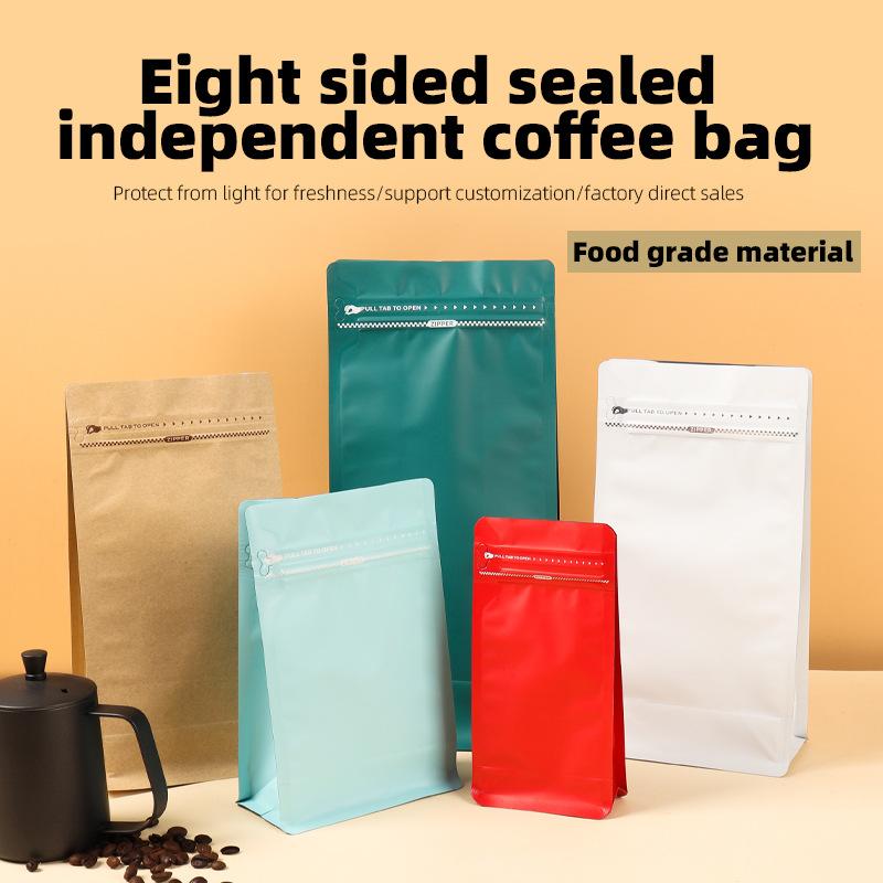 Aluminiowe torebki stojące z f – Coffee Bean & Tea Menu recenzja i cena