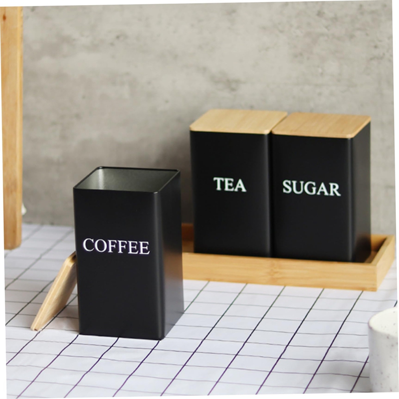 Zestaw 3 pojemników na herbatę – Coffee Tea Jar Set recenzja i cena