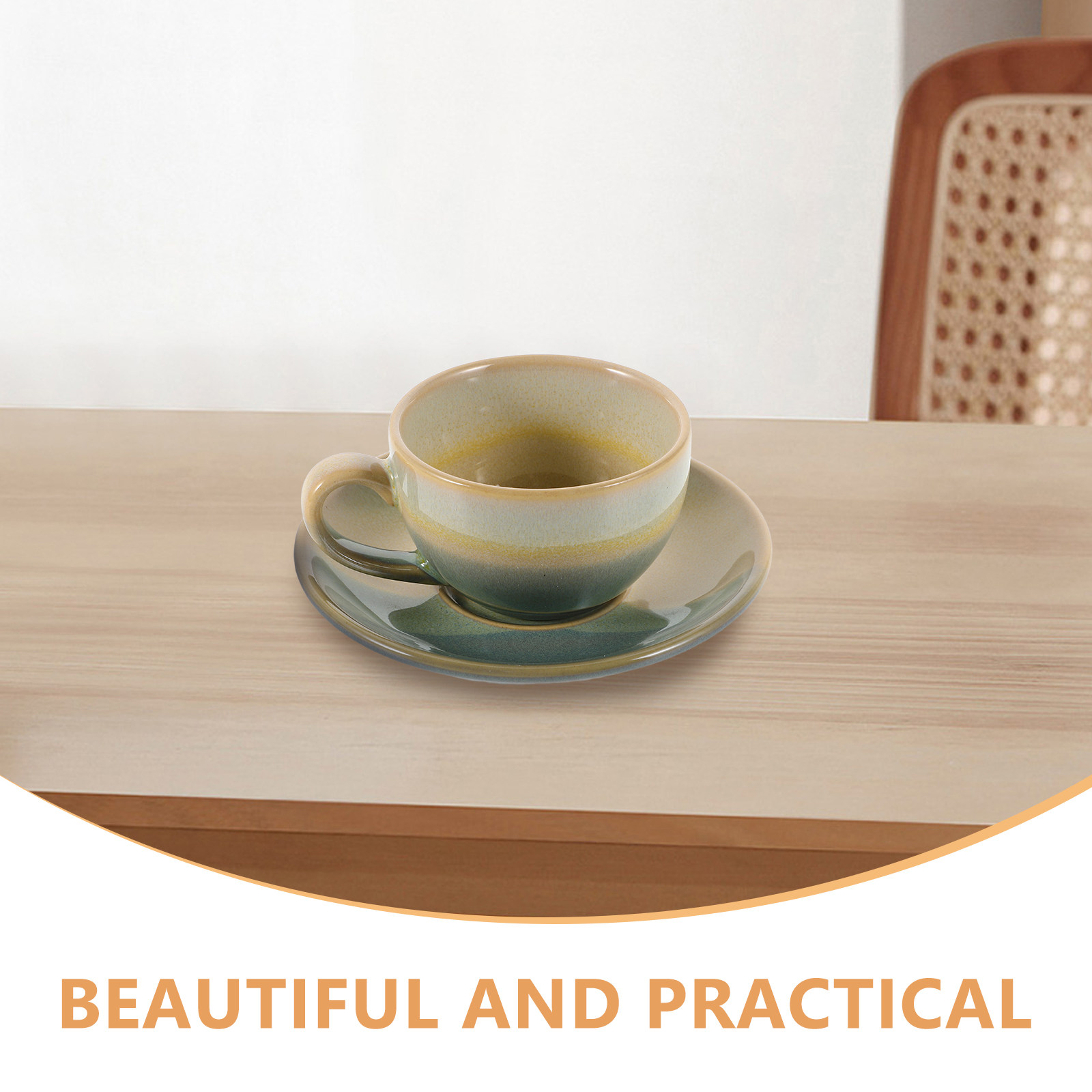1 zestaw vintage ceramicznych  – Espresso Cup Saucer recenzja i cena