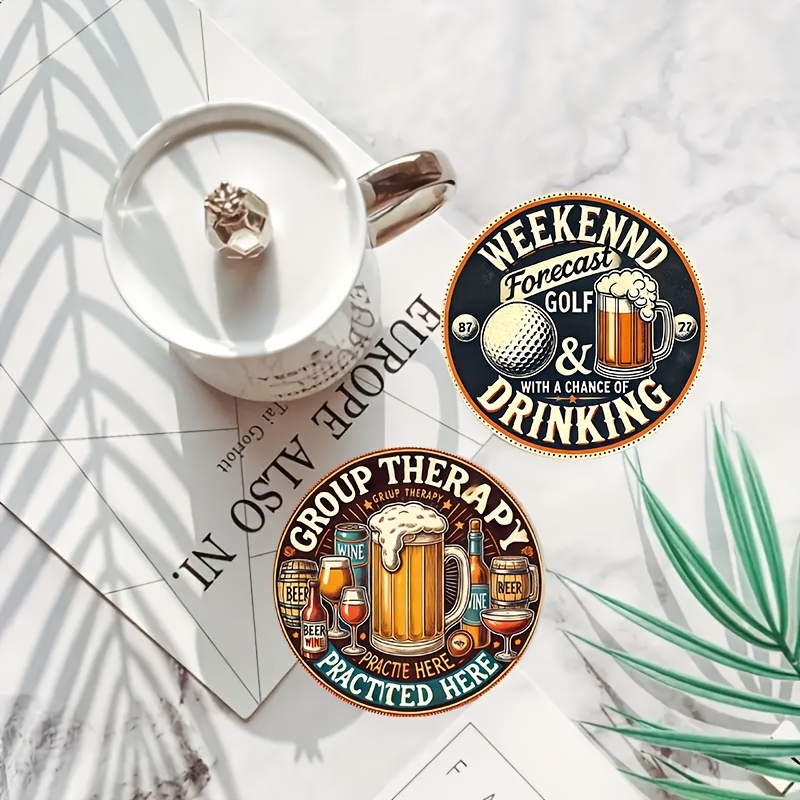 6 szt. 10cm Drewniane Podkładk – Coffee Tea Jug recenzja i cena
