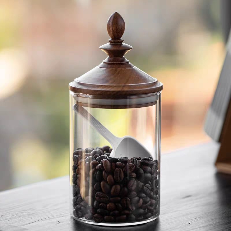 Słoik na ziarna kawy do użytku – Coffee Tea Leaf And Bean recenzja i cena