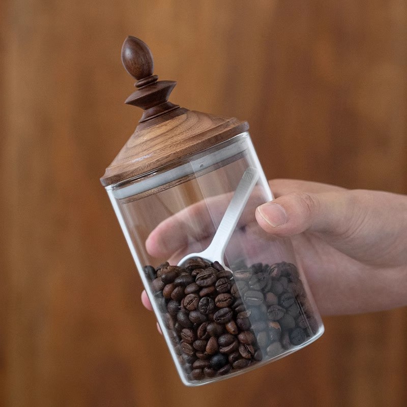 Słoik na ziarna kawy do użytku – Coffee Tea Leaf And Bean recenzja i cena