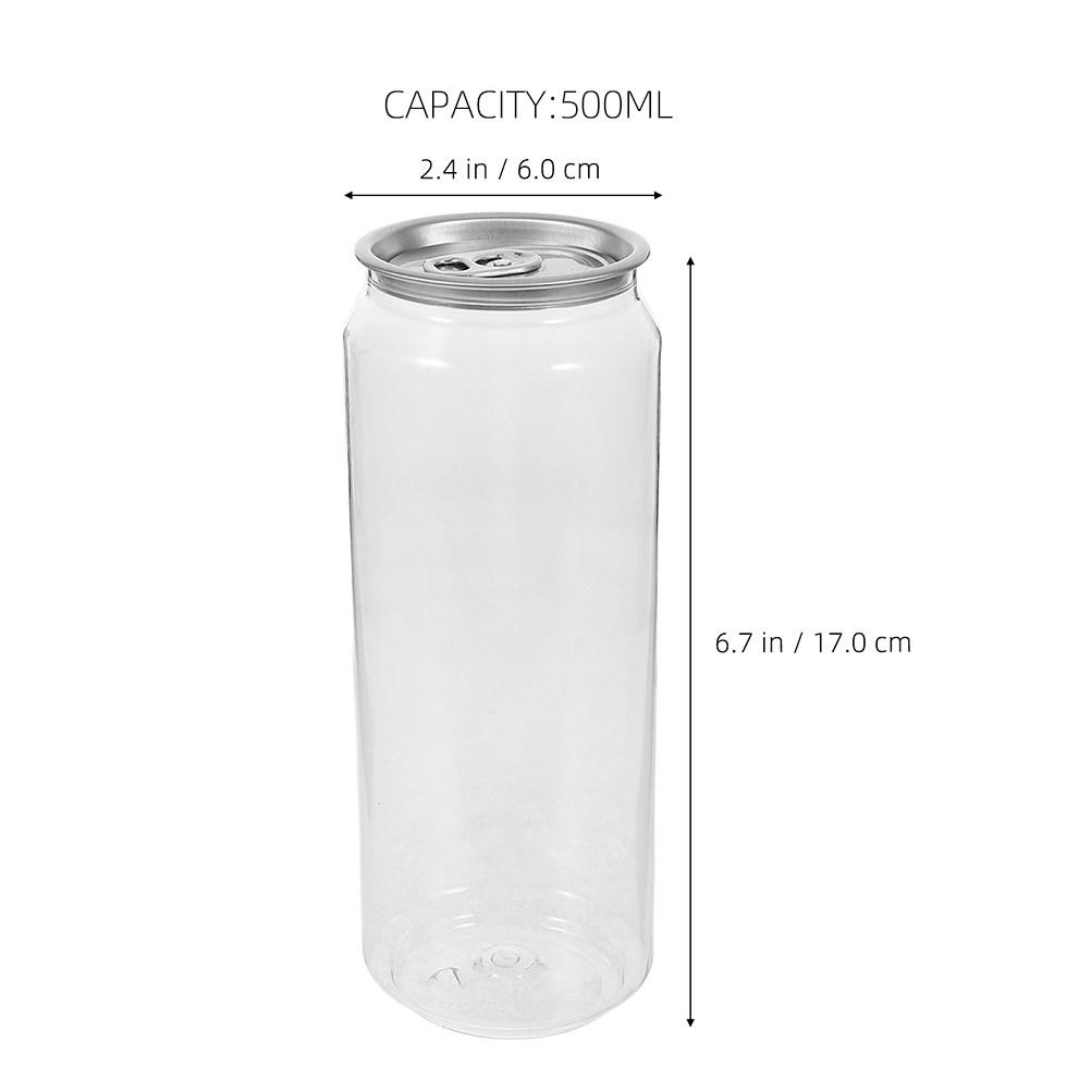 5 szt. przezroczystych puszek  – Coffee Tea Bottle recenzja i cena