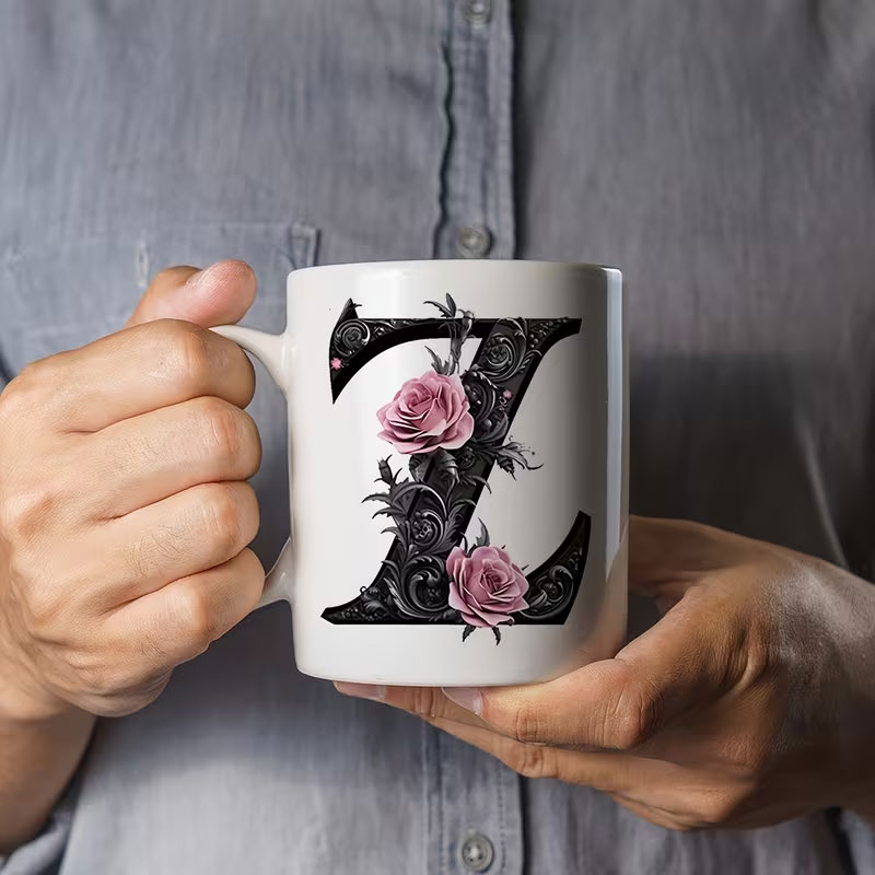Czarna kubek do kawy z nadruki – Best Tea Coffee recenzja i cena