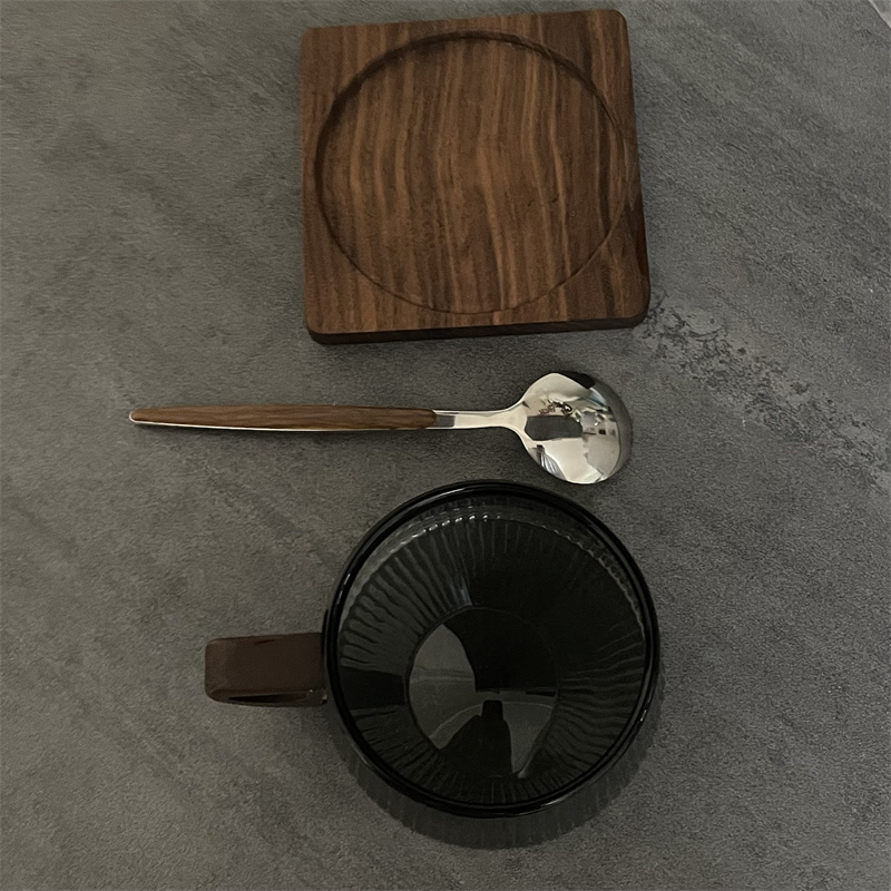 Zestaw szklanego kubka do kawy – Espresso Cup Saucer recenzja i cena