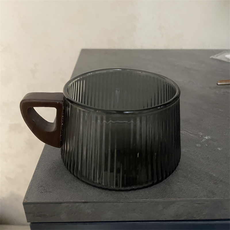 Zestaw szklanego kubka do kawy – Espresso Cup Saucer recenzja i cena
