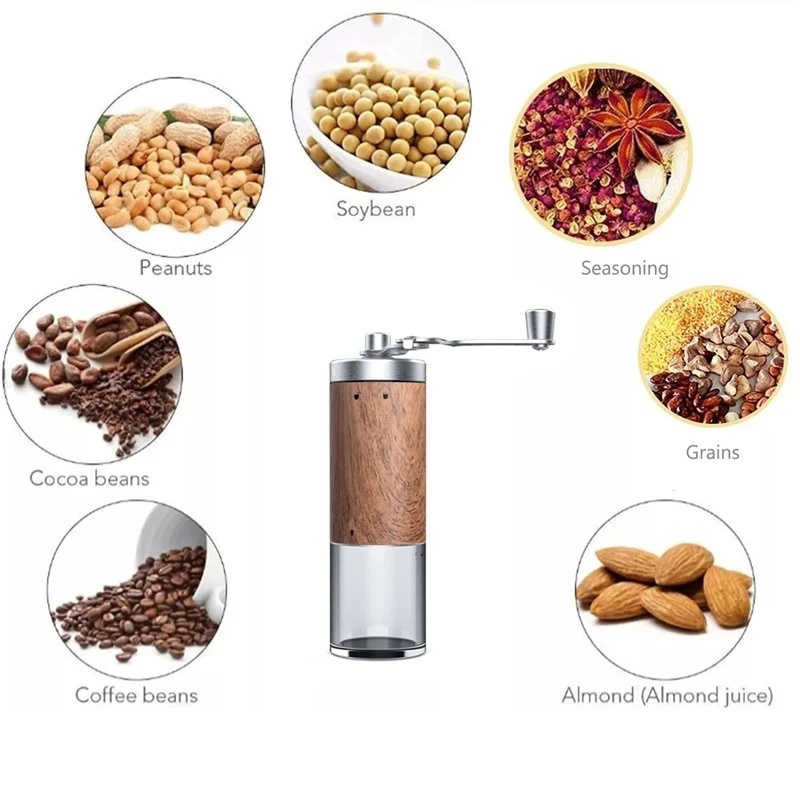 Przenośny ręczny młynek do kaw – Burr Hand Grinder recenzja i cena