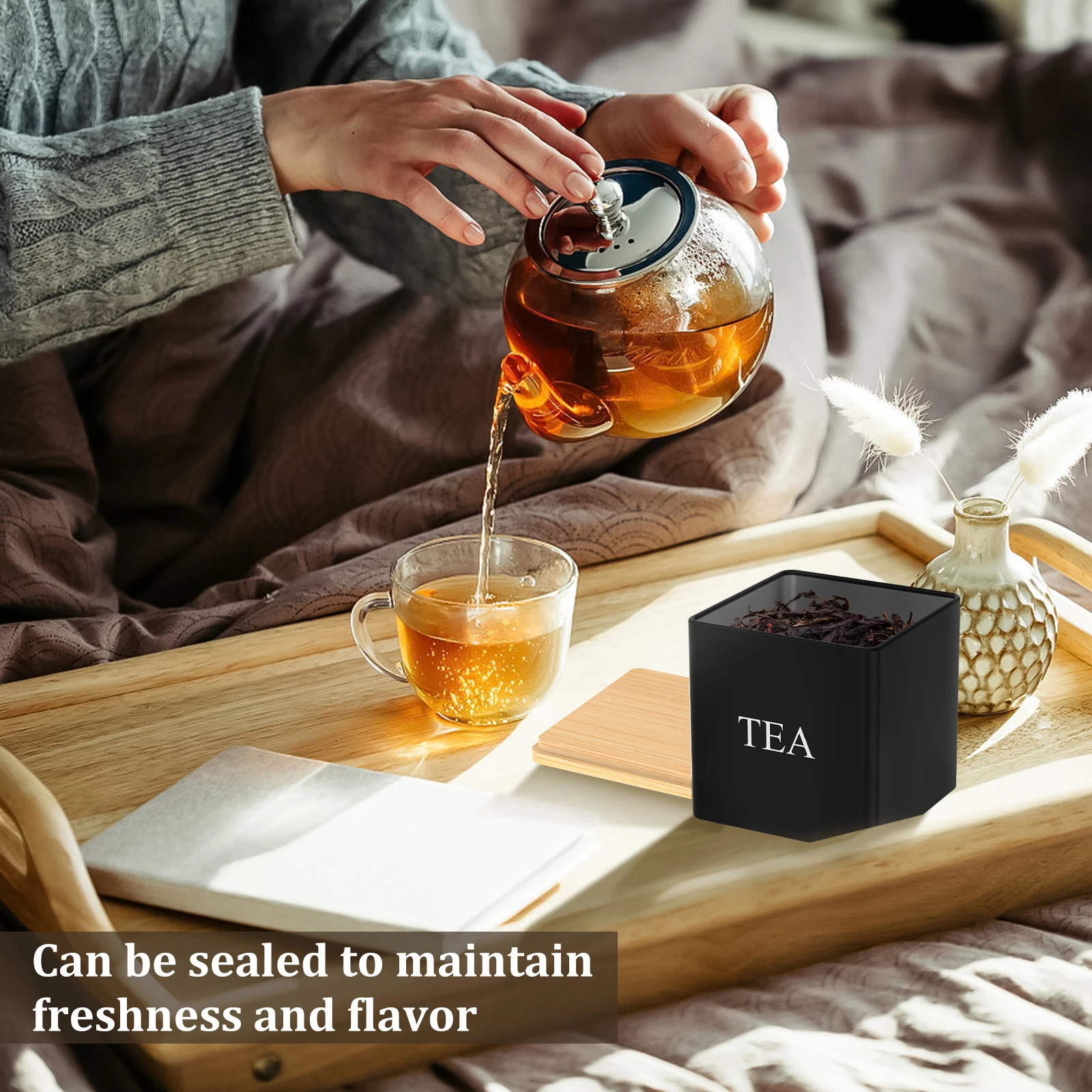 Zestaw 3 szt. pojemników na he – Coffee Tea Jar Set recenzja i cena