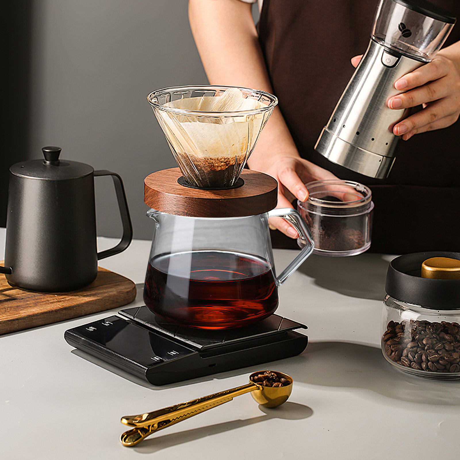 1 szt. Szklany dzbanek o pojem – Coffee Tea Jug recenzja i cena
