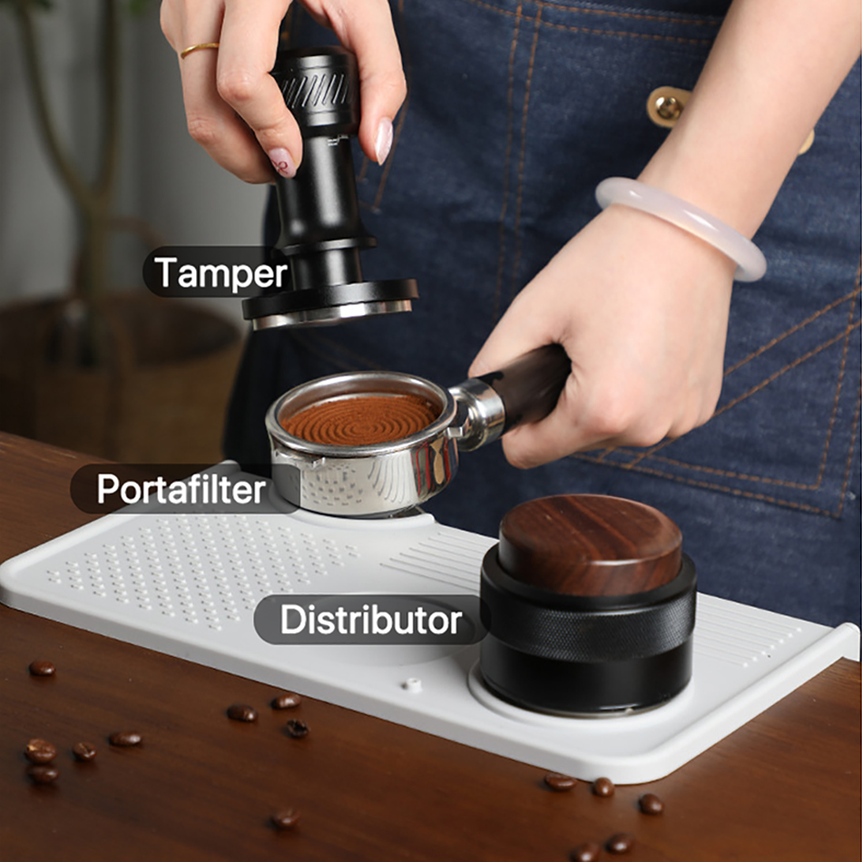 Stacja do ubijania kawy, mata, – Coffee Tea Holder recenzja i cena