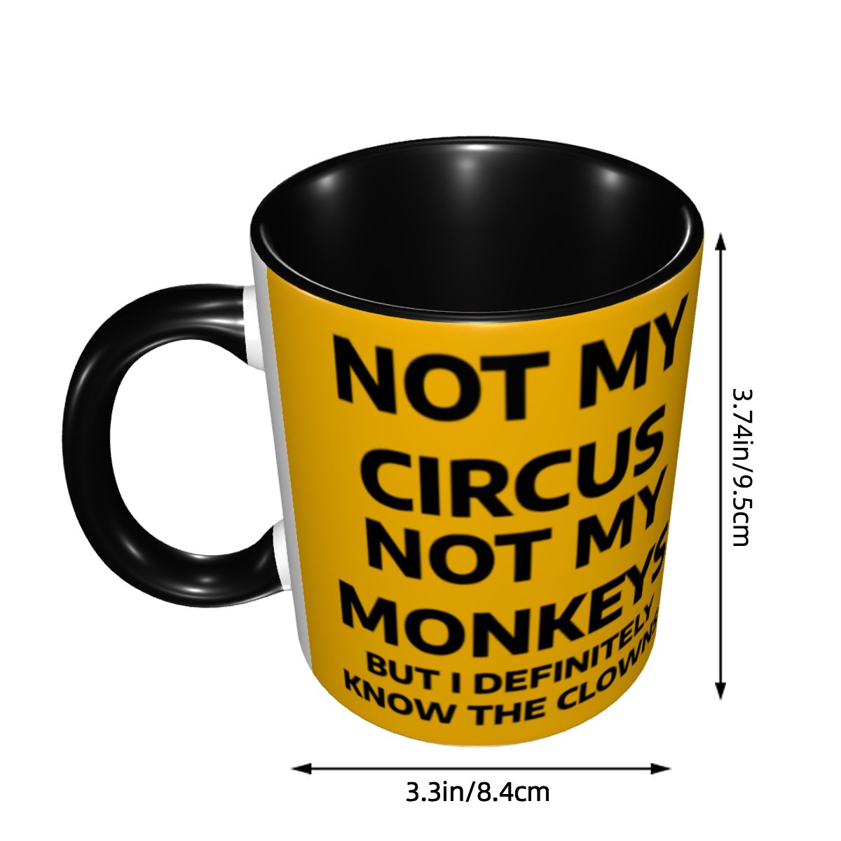 Kubek do kawy „Nie moje cyrkus – Coffee Tea Bottle recenzja i cena