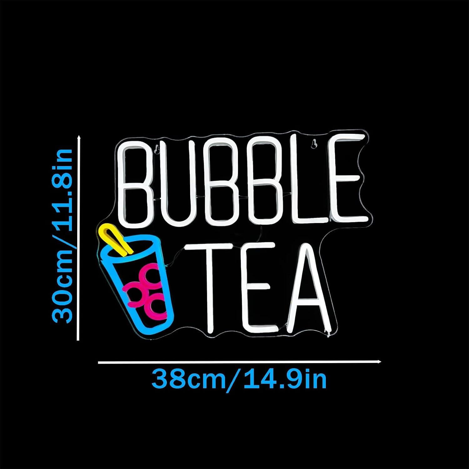Neonowy szyld LED do bubble te – Coffee Tea Neon Sign recenzja i cena