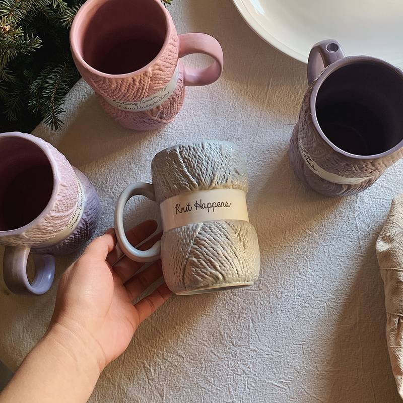 Kreatywne kolorowe wełniane ku – Best Tea Coffee recenzja i cena
