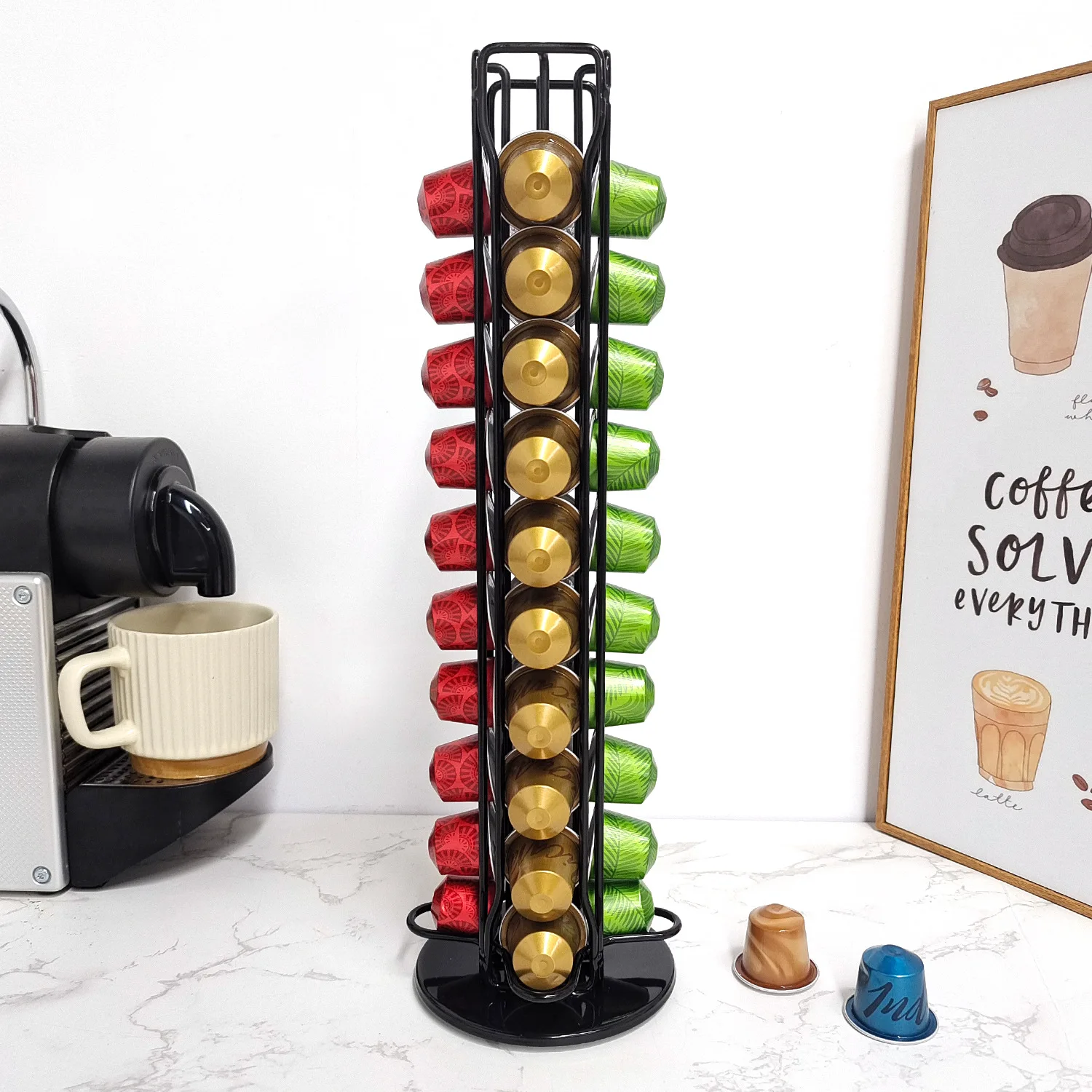 1PC 40 kapsułek z kawą Nespres – Coffee Tea Holder recenzja i cena