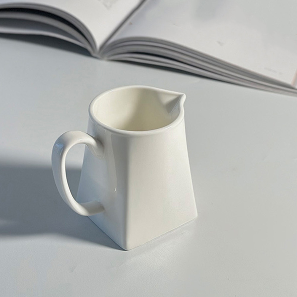 Czysto biały mini ceramiczny d – Coffee Tea Jug recenzja i cena