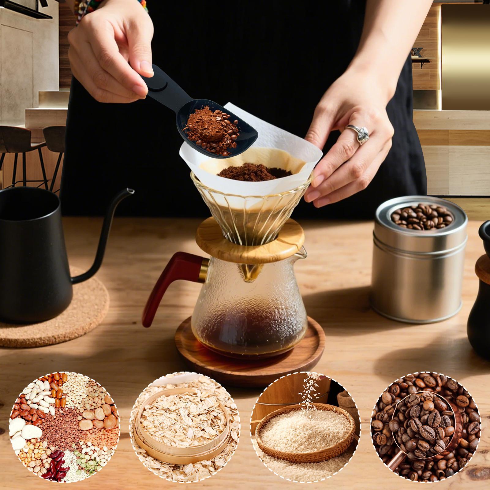 Łyżka do kawy z klipsem, uniwe – Coffee Tea Leaf And Bean recenzja i cena