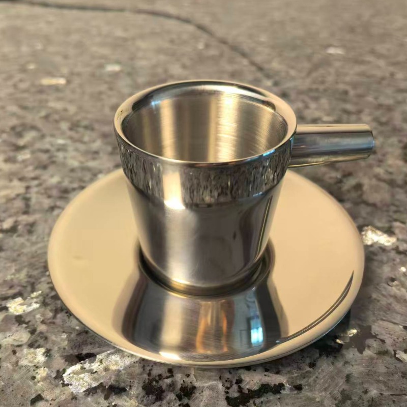 2 sztuki kubków do kawy ze sta – Espresso Cup Saucer recenzja i cena
