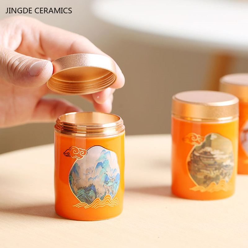 1 szt. Chiński przenośny podrę – Coffee Tea Jar Set recenzja i cena