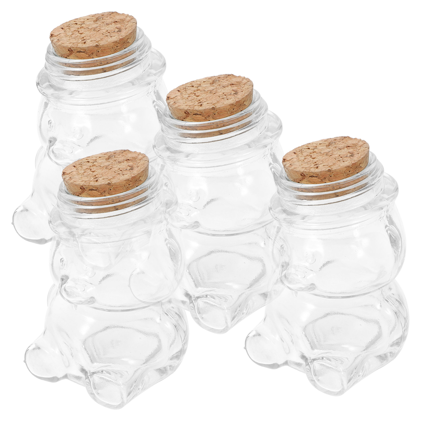 Zestaw 4 szklanych słoików na  – Coffee Tea Jar Set recenzja i cena