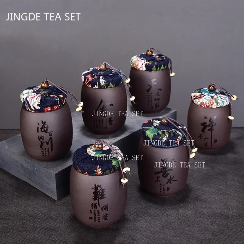 Chiński fioletowy piasek mała  – Coffee Tea Jar Set recenzja i cena