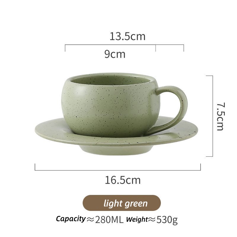 280ML Vintage Ceramiczny Kubek – Espresso Cup Saucer recenzja i cena