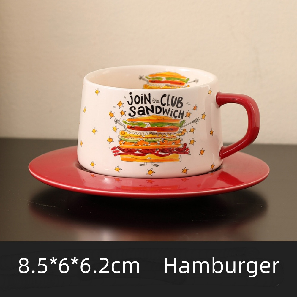 Kubek do kawy z wzorem kwiatów – Espresso Cup Saucer recenzja i cena