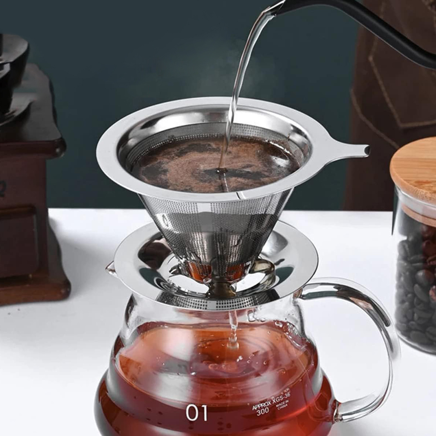 Wielorazowy uchwyt na filtr do – Dispenser Coffee And Tea recenzja i cena